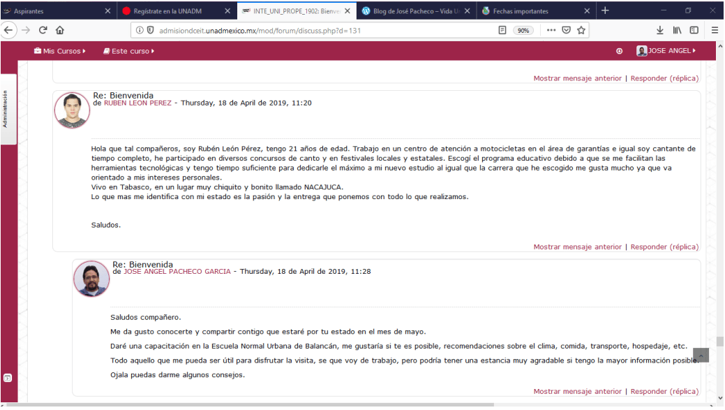 Actividad 2 Comentario a primer compañero